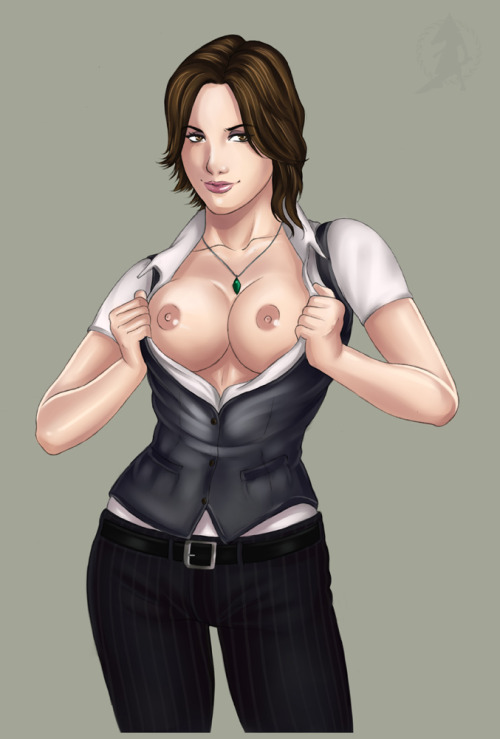 rule34andstuff:  Fictional Characters that I would “wreck”(provided they were non-fictional): Helena Harper(Resident Evil 6).