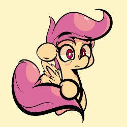 ponidoodles:  Little scoots cus bored.  &lt;3