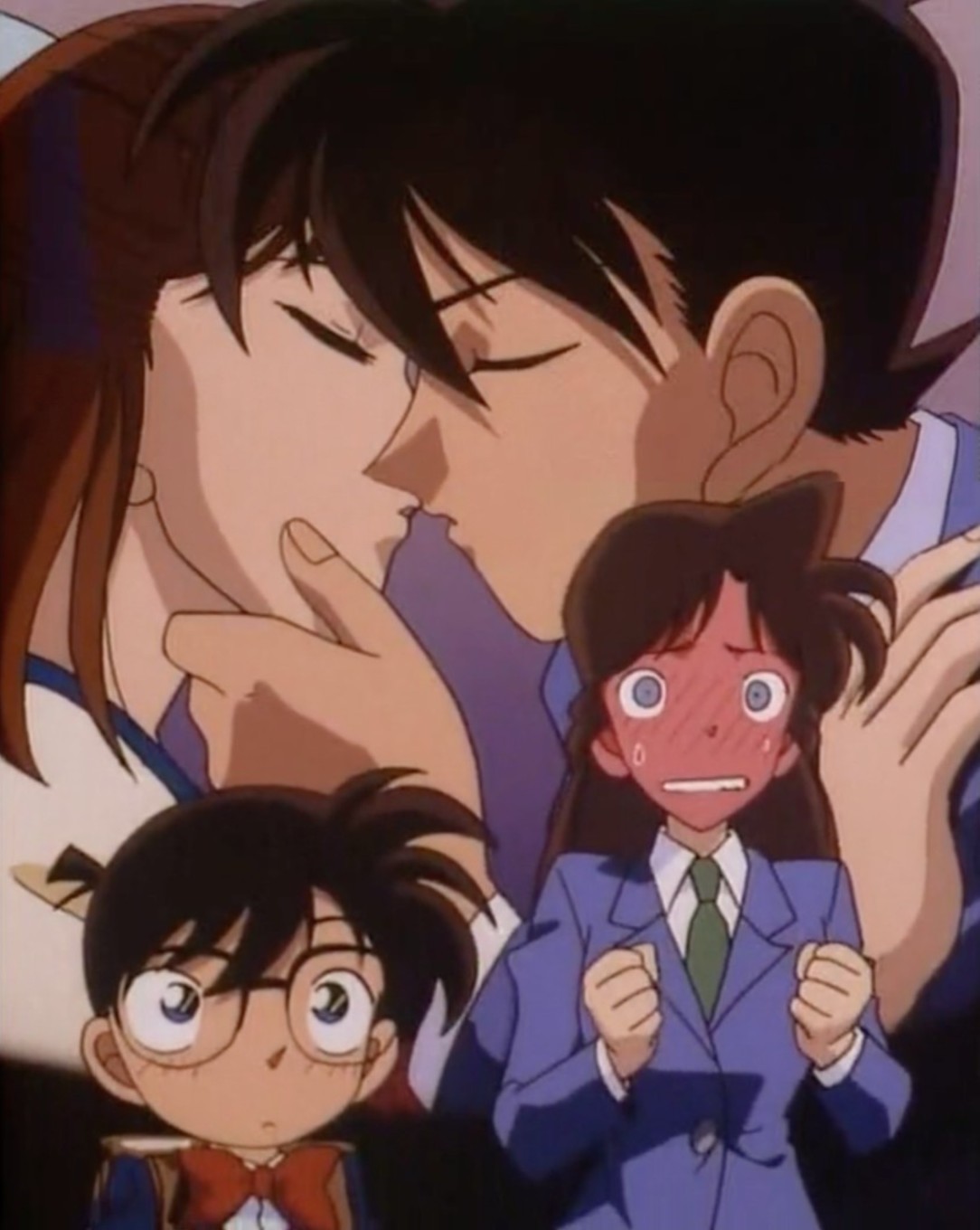 Love is Real — Conan and Ran shocked by Shinichi's secret...