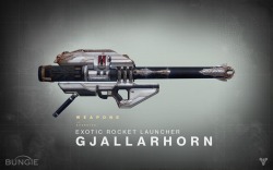 destinymemes:  Was just awarded this bad boy after completing the Weekly Nightfall Strike! My friends told me it’s the most OP launcher. I’m okay with that. ;)