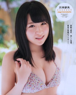 merumeru48:  「BOMB 2016.06 Issue」 - Kawamoto Saya, Takahashi Juri, Kojima Mako