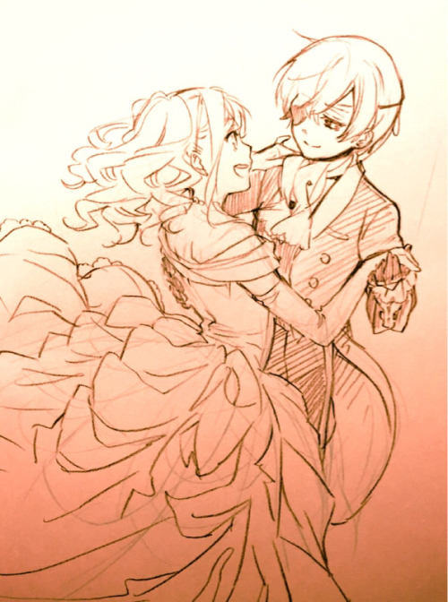 blackbutler-blog:  Sketch By Yana Toboso 