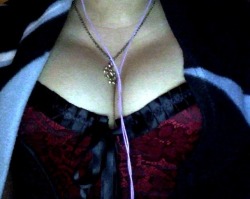 tamponofdestruction:  CORSETS MAKE YOUR BOOBS LOOK AMAZING THOUGH  Meow