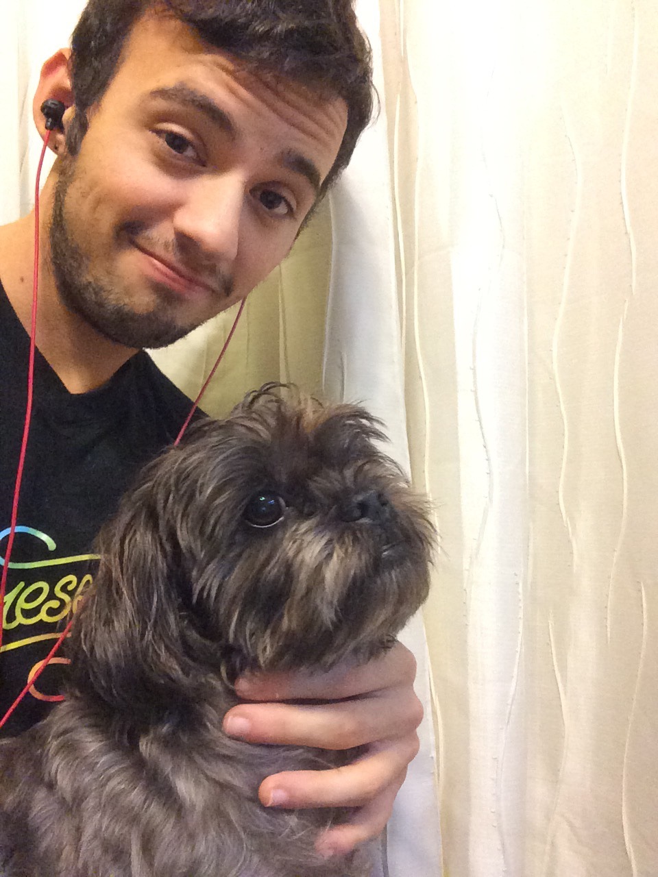 pocketotter:  it me and dog