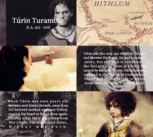 taurielsilvan:5k giveaway winner: ilmielelewen↳ túrin turambar [part II here]♛ legendarium character