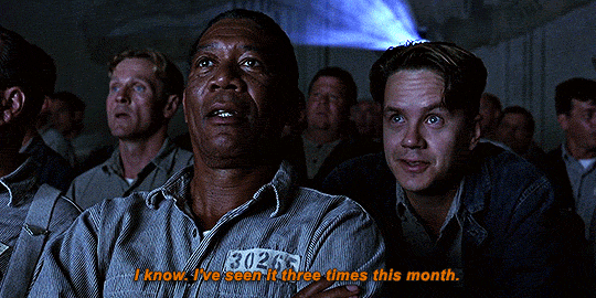 chewbacca:  The Shawshank Redemption (1994) dir. Frank Darabont  