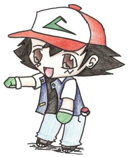 the-power-of-the-anaklusmos:  Because everybody needs a fat, tiny, chibi Ash in their life.