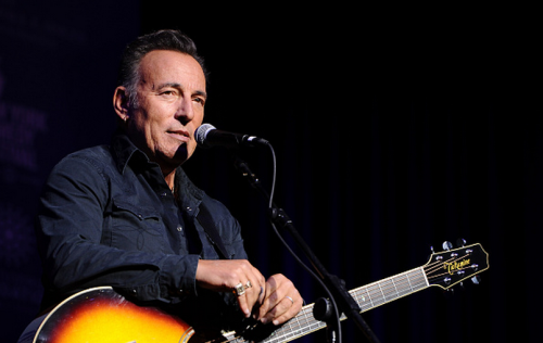 Bruce Springsteen performing, telling dirty jokes, and generally oozing handsome sexiness at the 9th