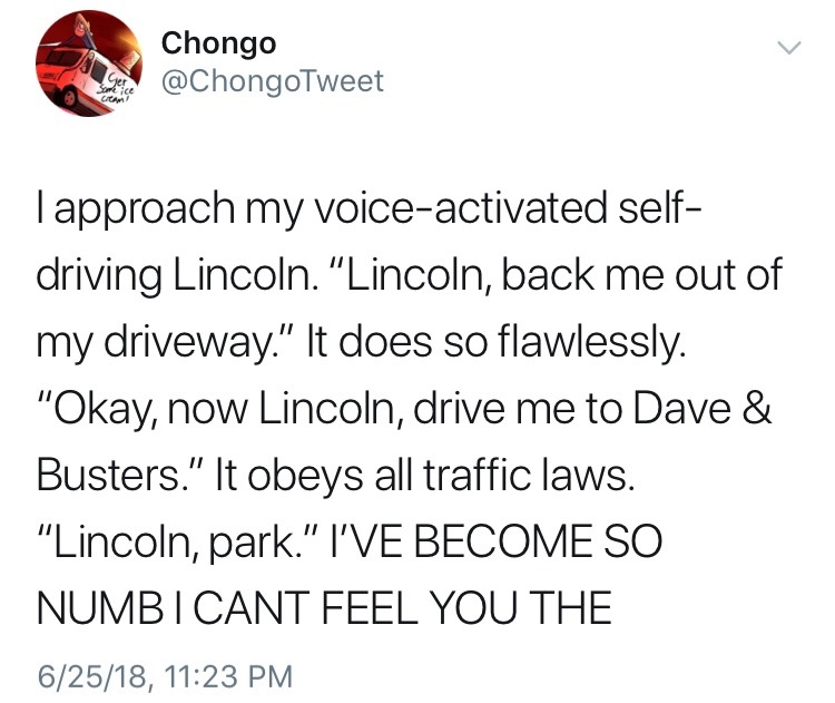 chongoblog: chongoblog:  If one of my tweets ever becomes viral I want it to be this