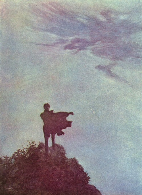 Porn photo philosophyandthearts:  Edmund Dulac - ‘Alone’