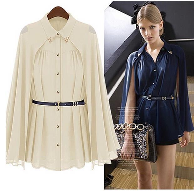 ohsointensecandy: Fashion Oversize Tops (Size S-4XL) Double Breasted Trench Coat