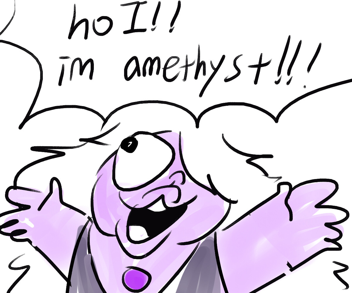 jessified-sfw:  Steven Universe and Undertale silly crossover.  hOI!!!!! weare the….CRYSTALGEMS!!!!!!!!!!!!!!!