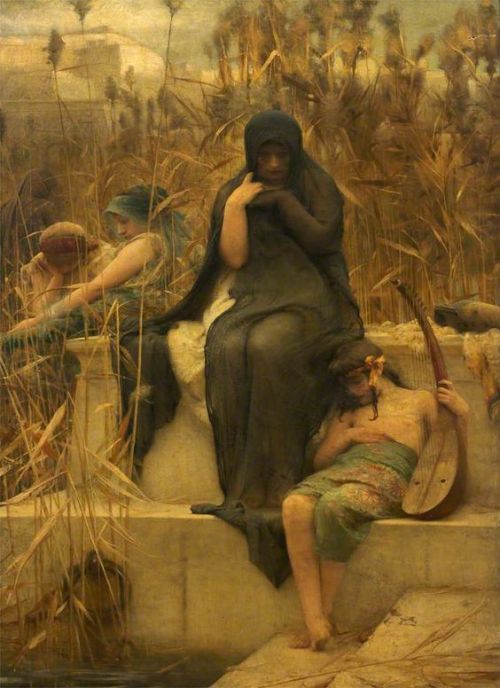 Arthur Hacker, By the Watres of Babylon