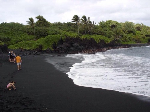 jacko-plantern:  hvllucinvtion:  relevxnce:  mothurs:  black sand beaches are so beautiful  reminds me of jaco beach, costa rica   First things first, I’m the palest  