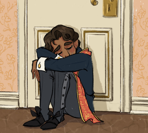 A sad little Hamid from the Paris arc of Rusty Quill Gaming.  