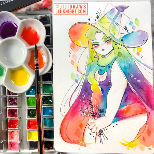 ♡ today i offer the tumblr gods: rainbow watercolour stuff from 2019/2020 ♡i had an obsession with b