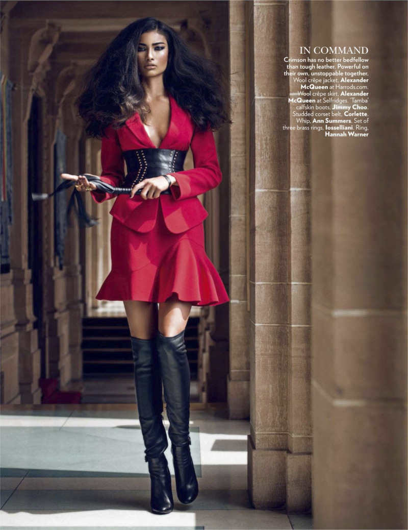 allcoveredinglitter:  Kelly, Mariette, Nidhi, Natalia And Renya - Vogue India October