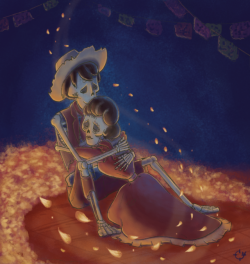 im-fairly-whitty: *Coco Spoilers*  Loved, loved, loved Pixar’s “Coco!” It made my heart especially happy that Hector and Imelda both got the love of their lives back. :) 