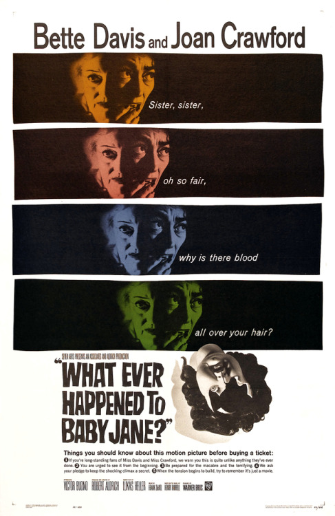 ozu-teapot:What Ever Happened to Baby Jane? | Robert Aldrich | 1962