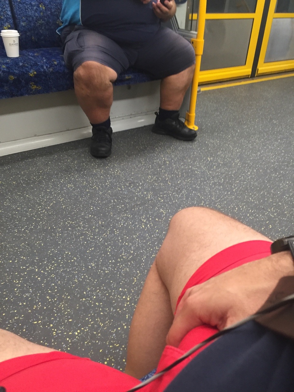 superchubfatpads:  Some hot chubs on the train this morning, tried to cruise but