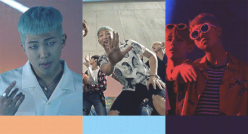 Kim Namjoon X MV Color Palette