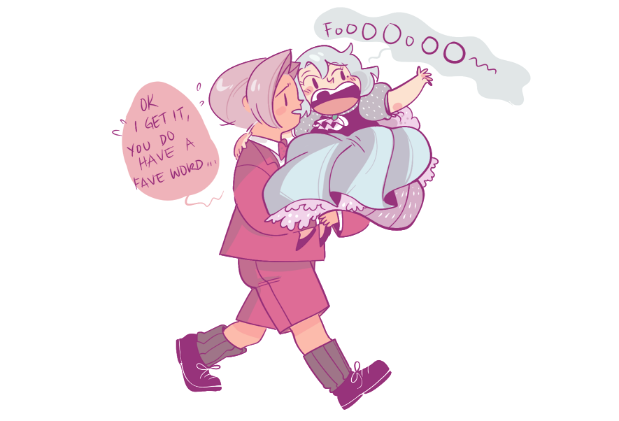 tosquinha:  some ace attorney siblings 