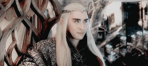 Imagine: Being from Earth, but waking up in Middle Earth, and being found by Thranduil. [x]Thranduil