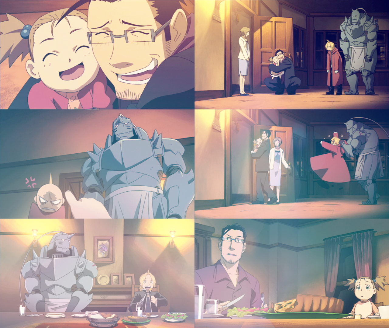 elizabethmustang:  Fmab Meme: Six Scenes (2/6)  Meeting the Hughes family  