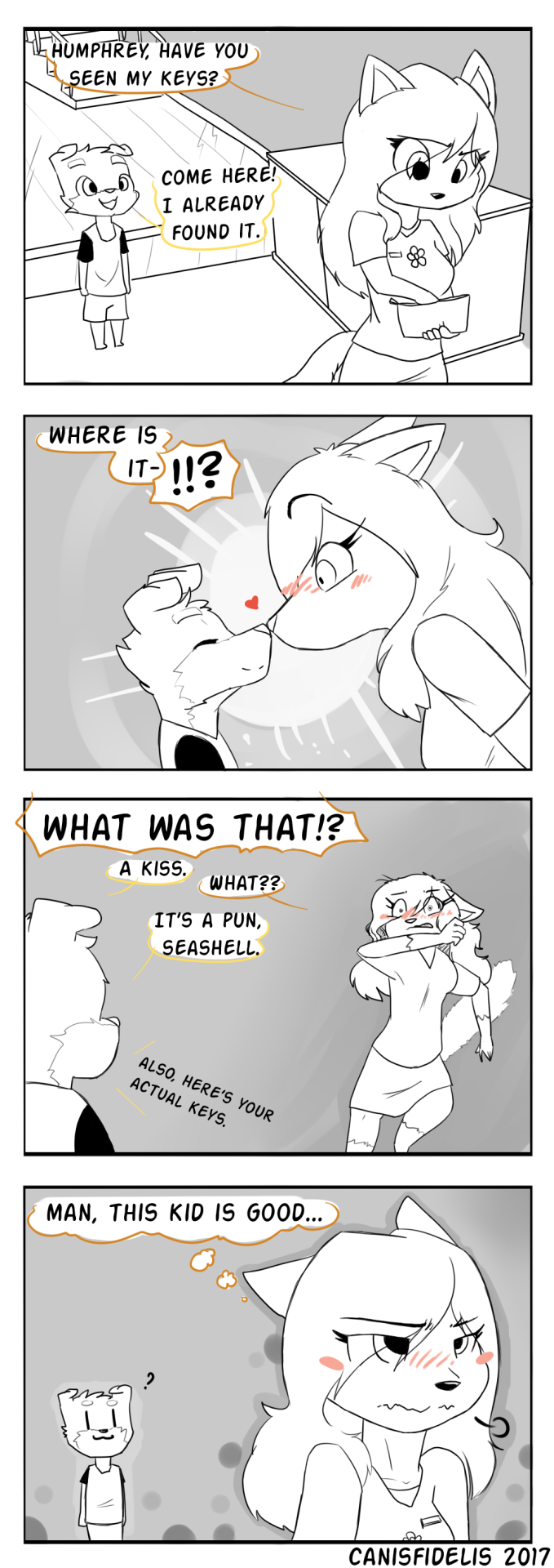 canis-stuffs:Is Humphrey an innocent pure bean?Who knows these days X3
