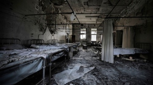 themosthorror:  The Creepy World of Abandoned Asylums Above is a collection of abandoned asylums dotted all over the globe. Creepy, huh? Watch a video on some of the asylums X X