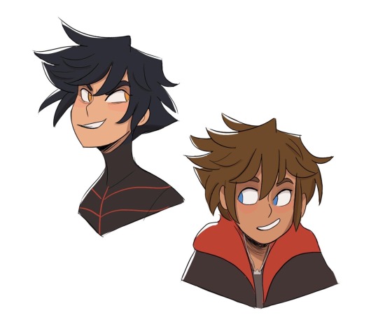 daniwry: Doodles of my favorite pairs of non identical twins 