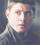 casfallsinlove:  deancas meme: nine looks  Cas, not for nothing, but the last person who looked at me like that... I got laid.  