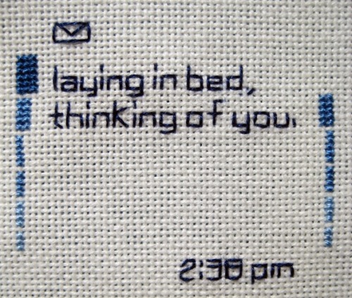 Text Message Embroideries Ginger Anyhow porn pictures
