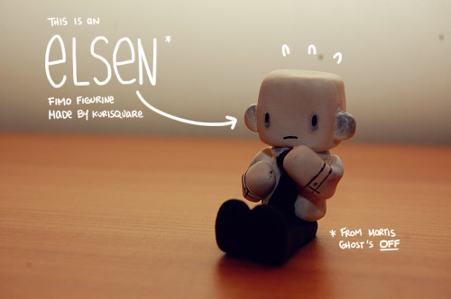 kurisquare: Today I got to play with polymer clay for the first time, and this was the result - a li
