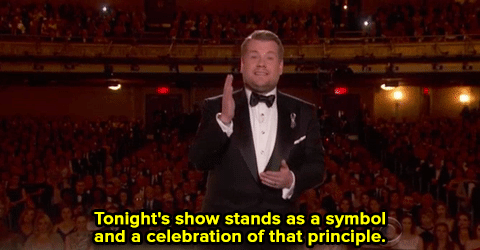 micdotcom:  Watch: The Tony Awards pay tribute to the victims of the Orlando gay night club shooting  