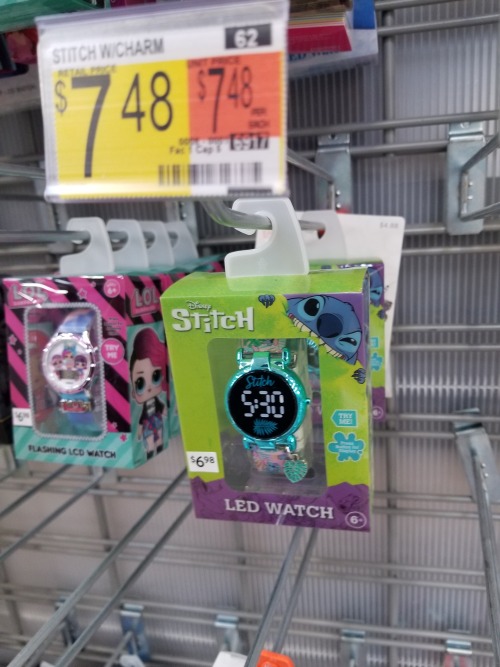 New Stitch watch with charm at Walmart!Different style then the one they previously had here. 