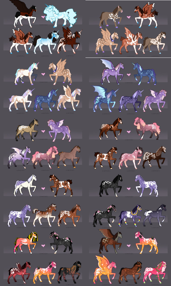I Finally Finished The 10 Generation Art Challenge Over On Cs. The Top 2 Are The Parents Of The 3 Kids