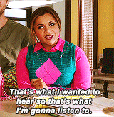 demelzahcarne:  Mindy Lahiri: I’m the Queen of this ish