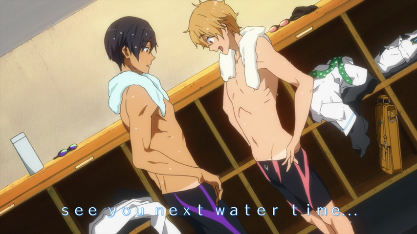 shut-up-takao:  Free! 1-8 ending cards 