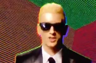 kicksandbars:  Eminem Announces Release Date For “Max Headroom” Inspired “Rap