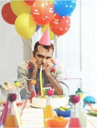 ohthatjoyce:  “[He] comes to wish you an unhappy birthday…”(Un)happy 55th birthday on May 22 Morrissey! We love you more than life.  It’s my b day