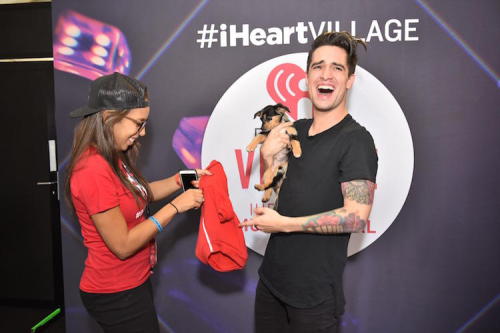 skeletonuries:brendon urie with puppies