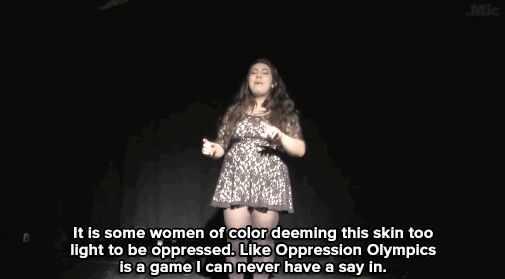 sassybrujita:  micdotcom:  Watch: Poet Janel Pineda nails what it’s like to be