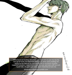 dirtyknbconfessions:  “midorima is so fucking