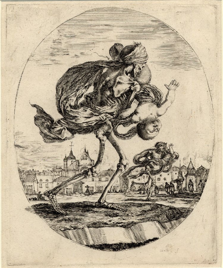 scribe4haxan:  Six Deaths (1645/51) ~ Stefano della Bella  