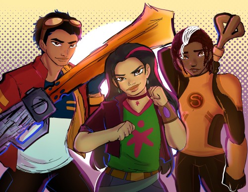 Drew The Forgotten Action Trio Again