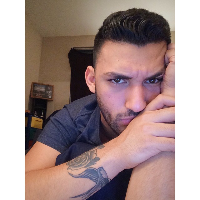 theworldhasinstore:I’m a grumpy man at 5:00 am! Guess that’s what happens when