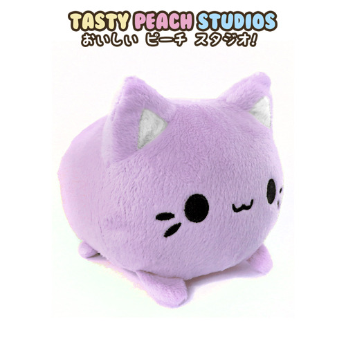 tastypeachstudios:  Introducing our newest meowchi ‘flavor’ ~ Taro! They will be available for preorder within the next 2-4 weeks, and we’re extremely excited for the new addition to the TPS family 