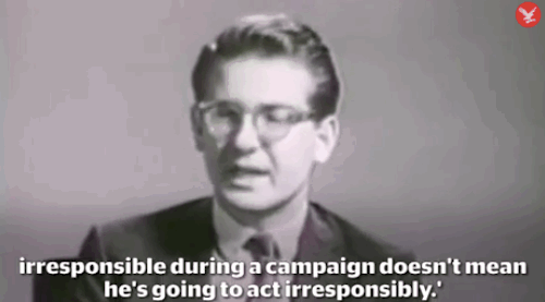 micdotcom:This 1964 campaign ad is eerily relevant todayThat’s actor and Republican Bill Bogert talk
