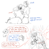 drowthelynes:[Image ID: a comic of Zuko and Sokka from Avatar the Last Airbender; they’re young adults, post-canon. A romantic sparring session-turned-stargazing date quickly evolves into… Well. There are also no boxed panels, because the